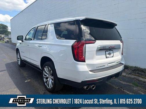 White Frost Tricoat 2022 GMC Yukon Denali