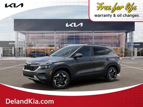 Gray 2026 Kia Seltos S