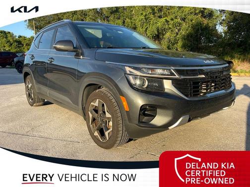 Gravity Gray 2024 Kia Seltos EX