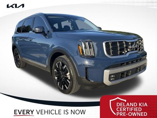 Midnight Lake Blue 2023 Kia Telluride SX Prestige