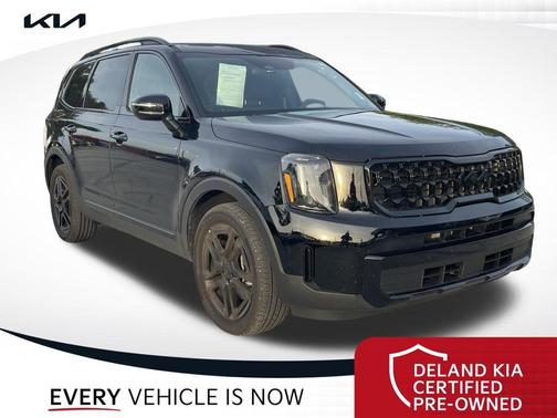 Ebony Black 2025 Kia Telluride EX X-Line