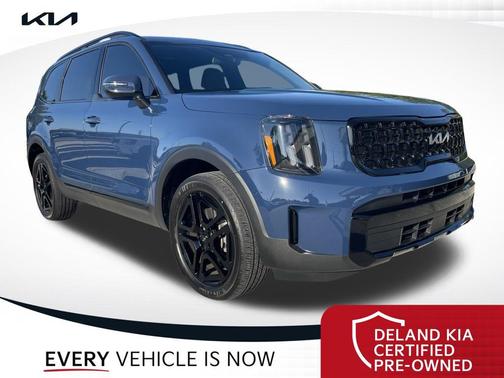 Midnight Lake Blue 2024 Kia Telluride EX X-Line