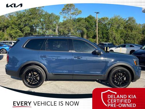 Midnight Lake Blue 2024 Kia Telluride EX X-Line