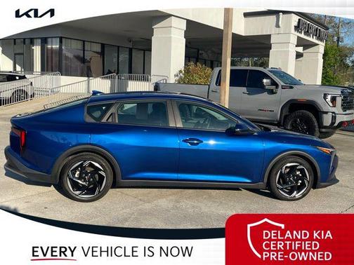 Deep Sea Blue 2025 Kia K4 EX