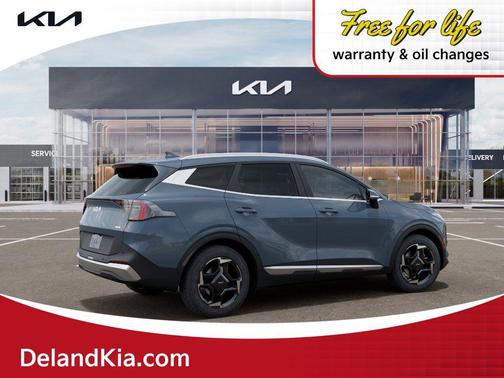 Heritage Blue 2026 Kia Sportage Hybrid EX