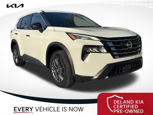 Glacier White 2024 Nissan Rogue S