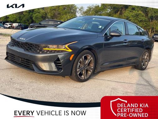 Gravity Gray 2023 Kia K5 EX