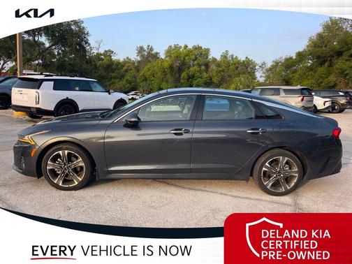 Gravity Gray 2023 Kia K5 EX