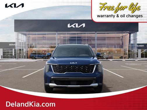 Midnight Lake Blue 2026 Kia Sorento SX