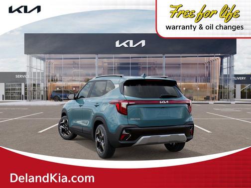 Blue 2026 Kia Seltos EX
