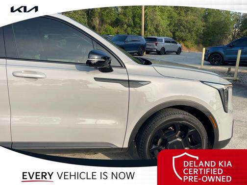 Wolf Gray 2025 Kia Sorento SX