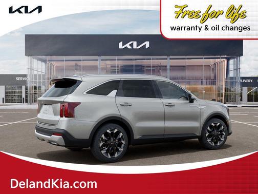 Ivory Silver 2026 Kia Sorento EX