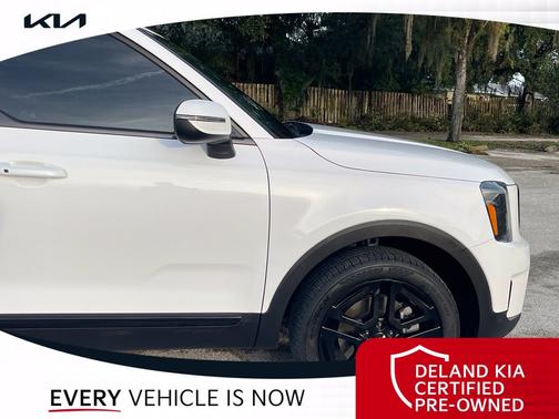 Glacial White Pearl 2024 Kia Telluride EX X-Line