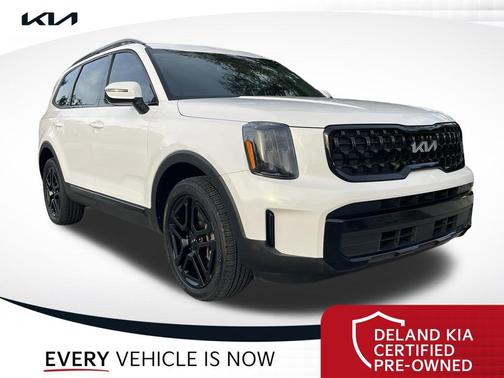 Glacial White Pearl 2024 Kia Telluride EX X-Line