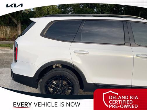 Glacial White Pearl 2024 Kia Telluride EX X-Line