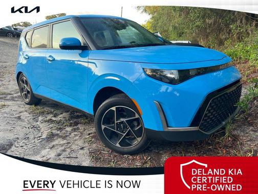 Surf Blue 2024 Kia Soul EX
