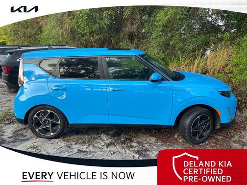 Surf Blue 2024 Kia Soul EX