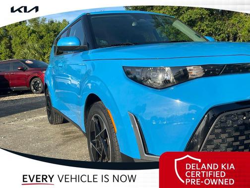 Surf Blue 2024 Kia Soul EX