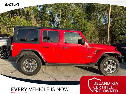Firecracker Red Clearcoat 2021 Jeep Wrangler Unlimited Sahara