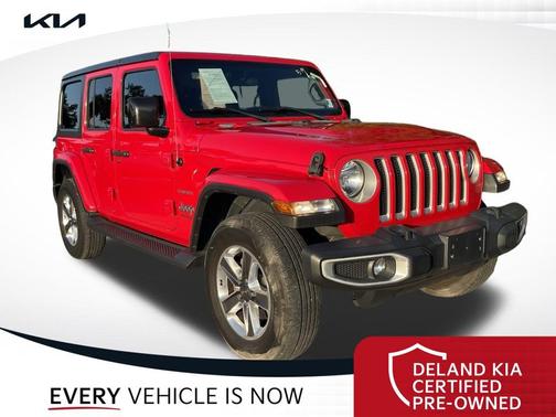 Firecracker Red Clearcoat 2021 Jeep Wrangler Unlimited Sahara