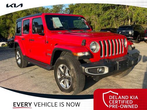Firecracker Red Clearcoat 2021 Jeep Wrangler Unlimited Sahara