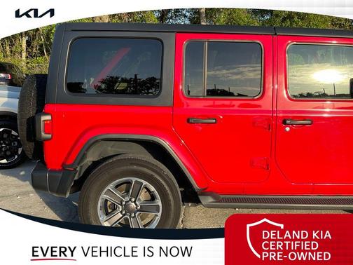 Firecracker Red Clearcoat 2021 Jeep Wrangler Unlimited Sahara