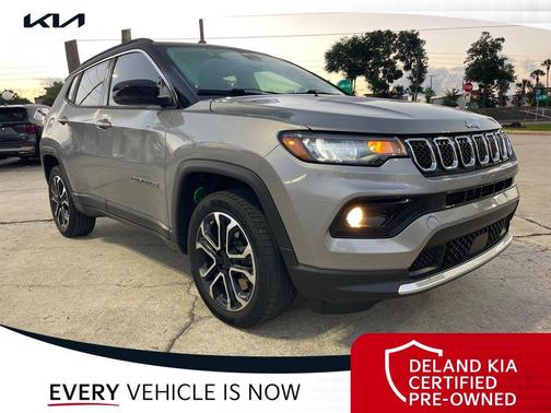 Billet Silver Metallic Clearcoat 2023 Jeep Compass Limited