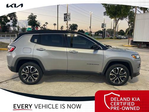 Billet Silver Metallic Clearcoat 2023 Jeep Compass Limited