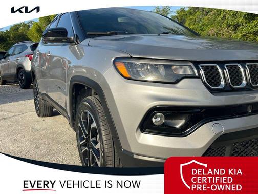 Billet Silver Metallic Clearcoat 2023 Jeep Compass Limited