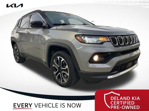 Billet Silver Metallic Clearcoat 2023 Jeep Compass Limited