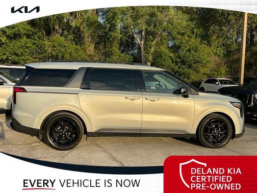 Ivory Silver 2025 Kia Carnival SX Prestige