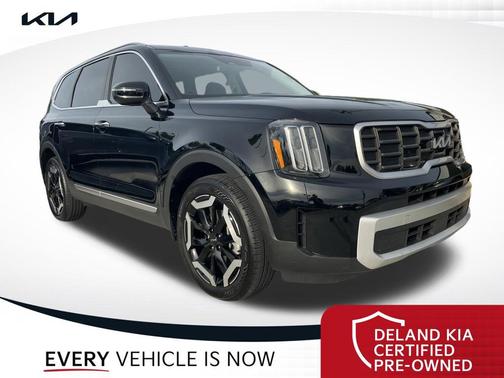 Ebony Black 2025 Kia Telluride S