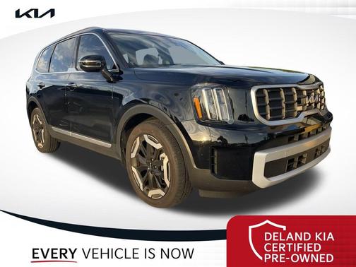 Ebony Black 2025 Kia Telluride S