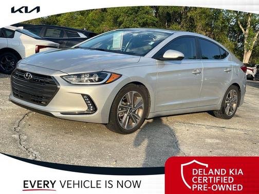 Symphony Silver 2018 Hyundai ELANTRA Limited