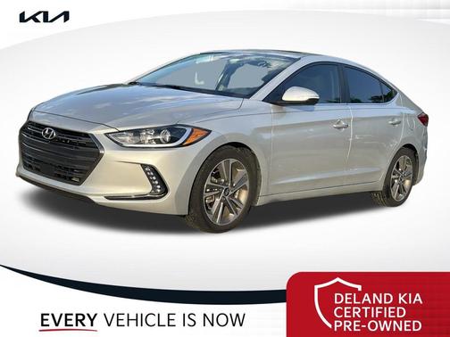Symphony Silver 2018 Hyundai ELANTRA Limited