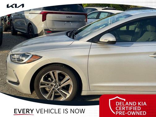 Symphony Silver 2018 Hyundai ELANTRA Limited