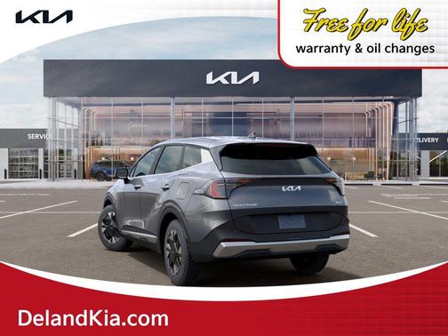 Steel Gray 2026 Kia Sportage Hybrid LX