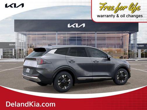 Steel Gray 2026 Kia Sportage Hybrid LX