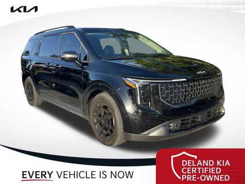 Aurora Black 2025 Kia Carnival SX Prestige
