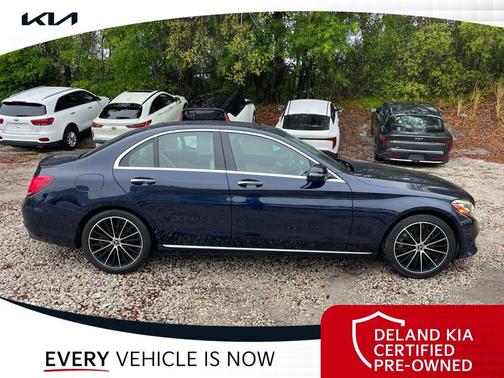 Brilliant Blue Metallic 2021 Mercedes-Benz C-Class Sedan