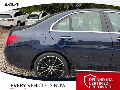 Brilliant Blue Metallic 2021 Mercedes-Benz C-Class Sedan