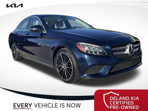 Brilliant Blue Metallic 2021 Mercedes-Benz C-Class Sedan