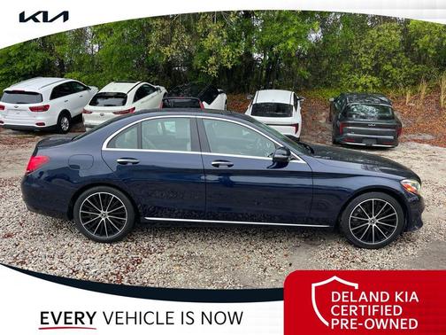 Brilliant Blue Metallic 2021 Mercedes-Benz C-Class Sedan