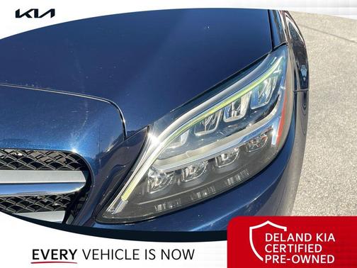 Brilliant Blue Metallic 2021 Mercedes-Benz C-Class Sedan