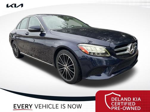 Brilliant Blue Metallic 2021 Mercedes-Benz C-Class Sedan