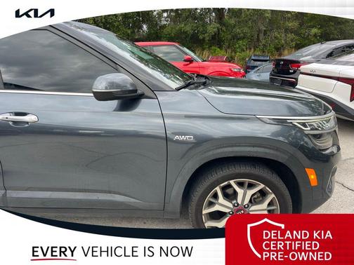 Gravity Gray 2021 Kia Seltos SX