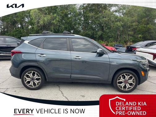 Gravity Gray 2021 Kia Seltos SX
