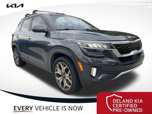Gravity Gray 2021 Kia Seltos SX