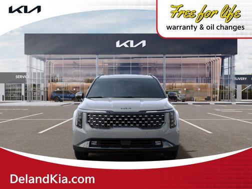 Ceramic Silver 2026 Kia Carnival Hybrid SX Prestige