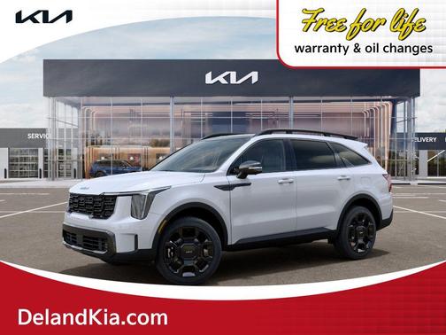 White Pearl 2026 Kia Sorento SX